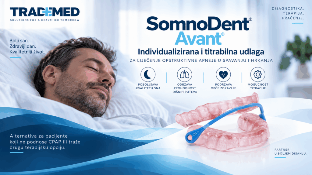 SomnoDent® Avant®, kada terapija opstruktivne apneje u spavanju ne mora biti samo CPAP.